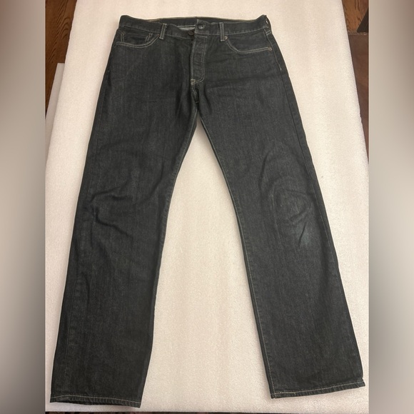 Levi’s 501-0536 Jeans - W 34 L 32 - Button Up Fly - Clean Rigid - Picture 1 of 6